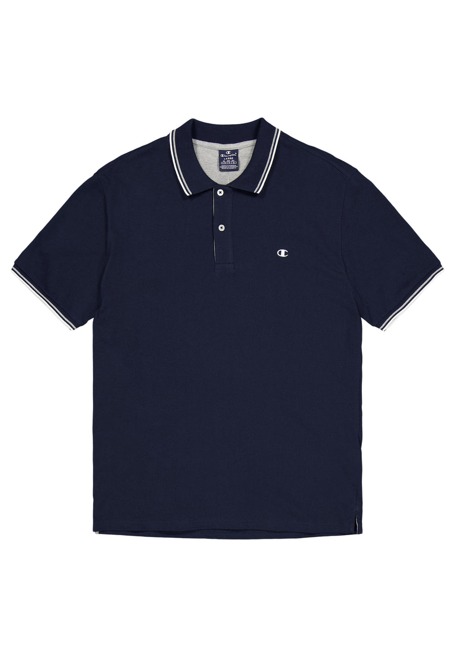 Champion Kurzarm Poloshirt mit Kragen und Knopfleiste in Regular-fit