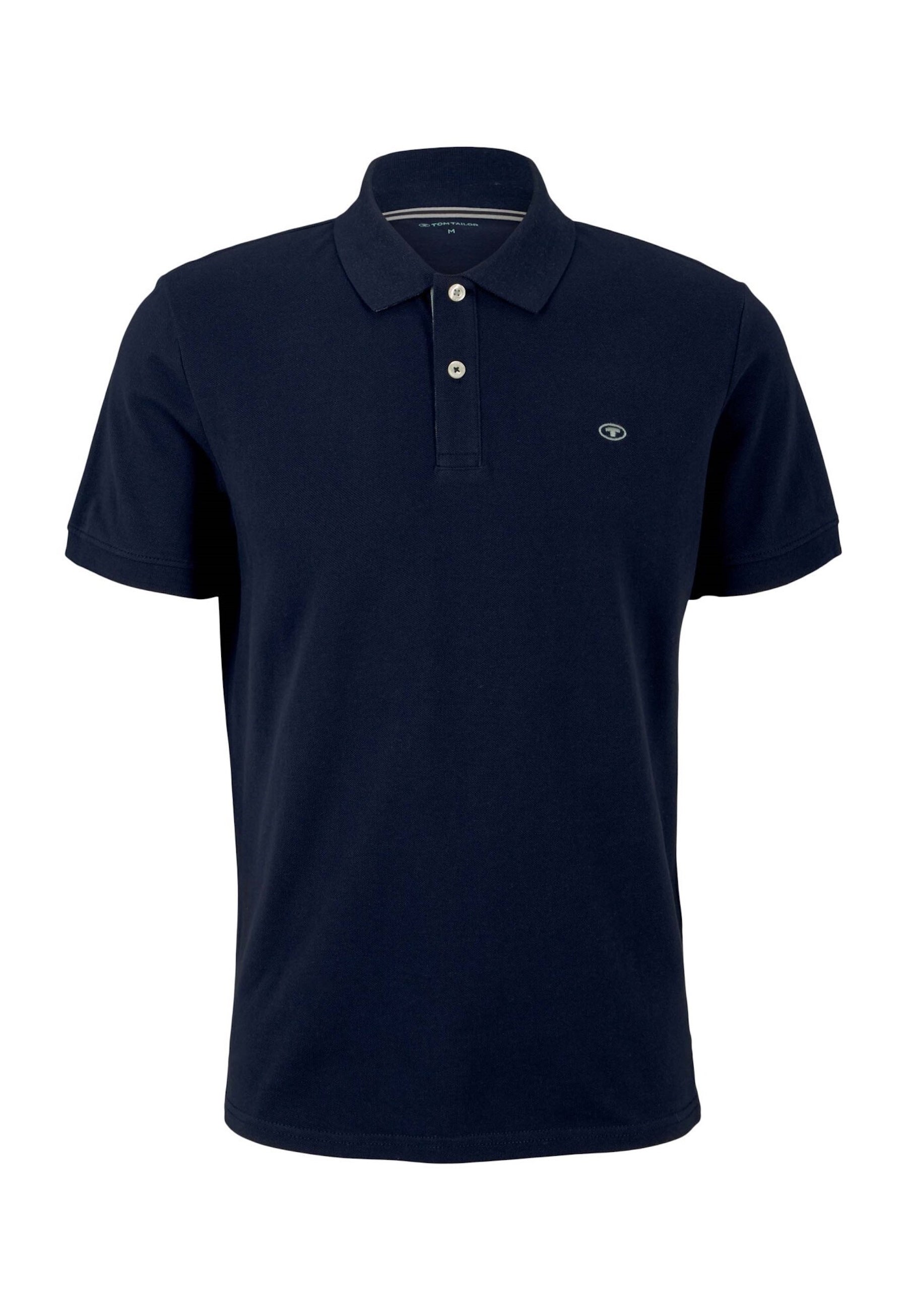 Tom Tailor Basic Poloshirt mit kleiner Logo-Stickerei