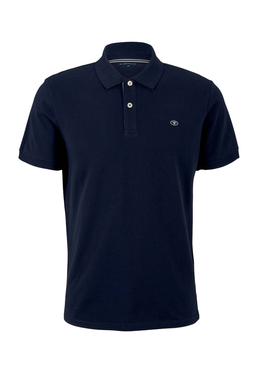 Tom Tailor Basic Poloshirt mit kleiner Logo-Stickerei