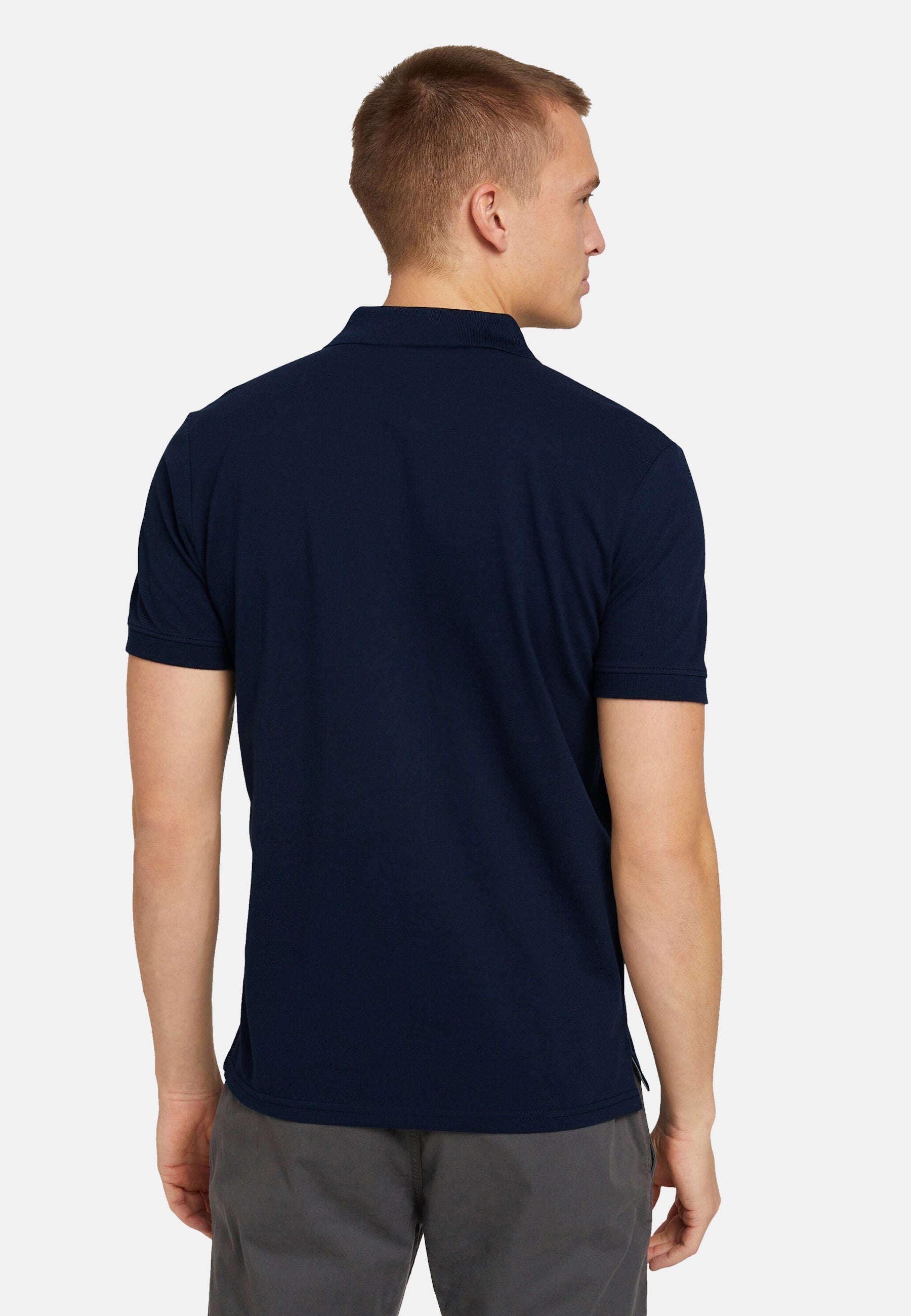 Tom Tailor Basic Poloshirt mit kleiner Logo-Stickerei
