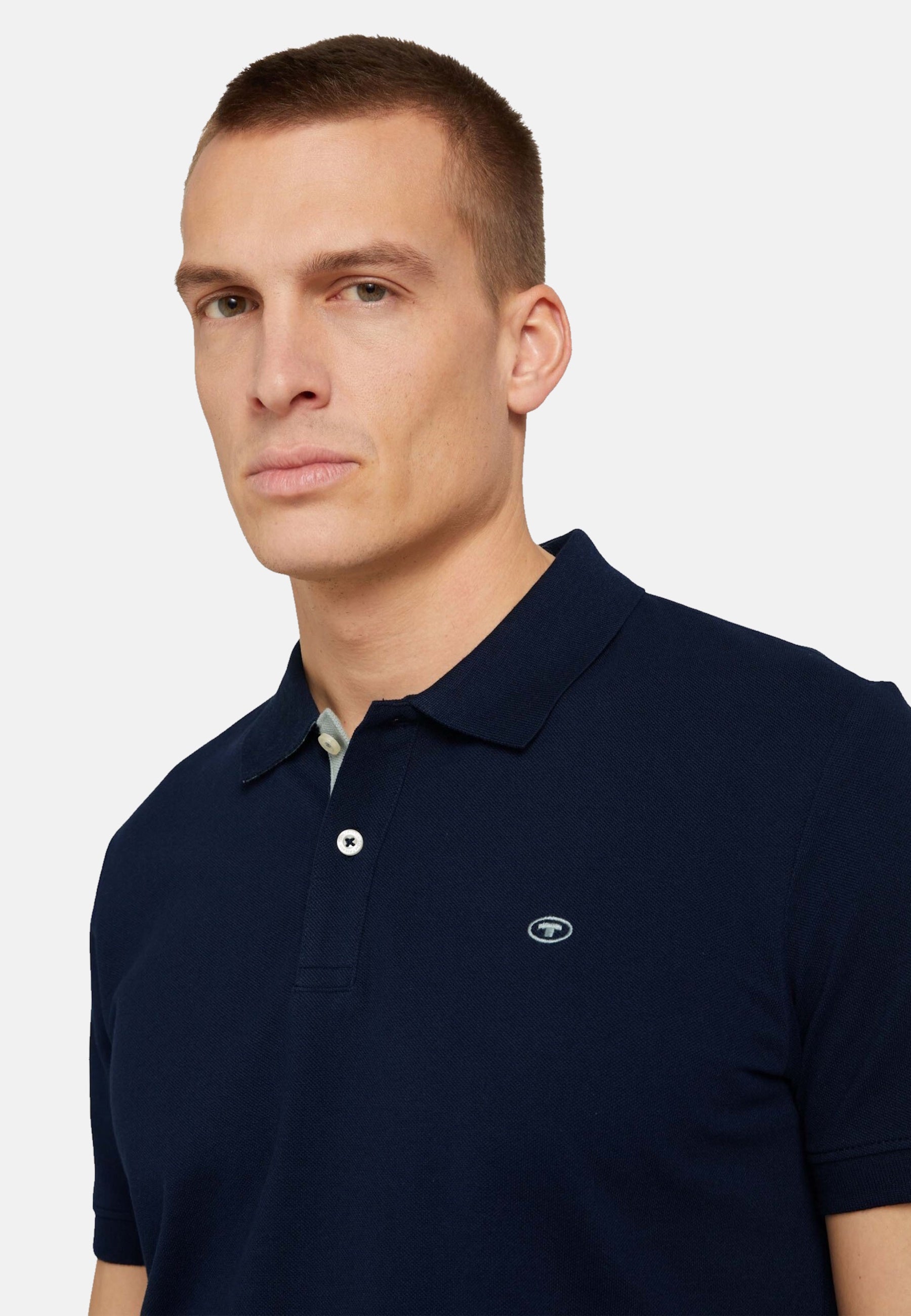 Tom Tailor Basic Poloshirt mit kleiner Logo-Stickerei