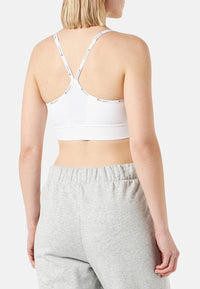 Champion Elastischer Sport-BH mit verstellbaren Träger, Racerback und Logoprint
