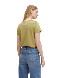 Tom Tailor Gestreiftes T-Shirt aus Bio-Baumwolle