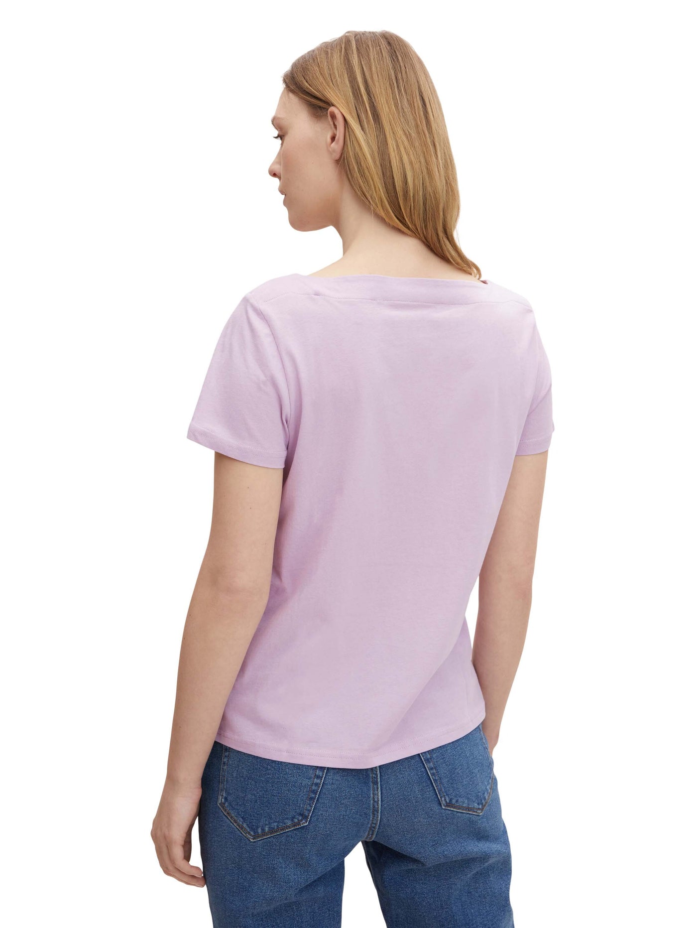 Tom Tailor Gestreiftes T-Shirt aus Bio-Baumwolle