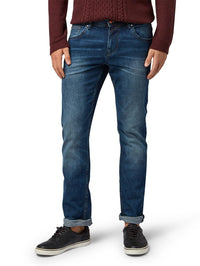 Tom Tailor Jeans Jeanshose STRAIGHT AEDAN BLUE DENIM