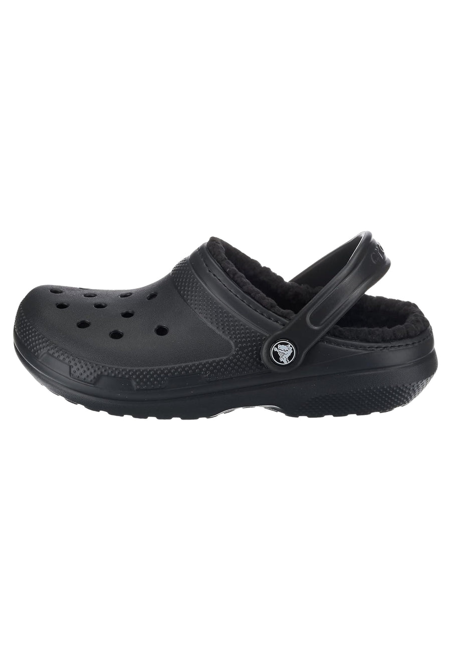 crocs Lined Clog mit flauschigem Futter und Fersenriemen