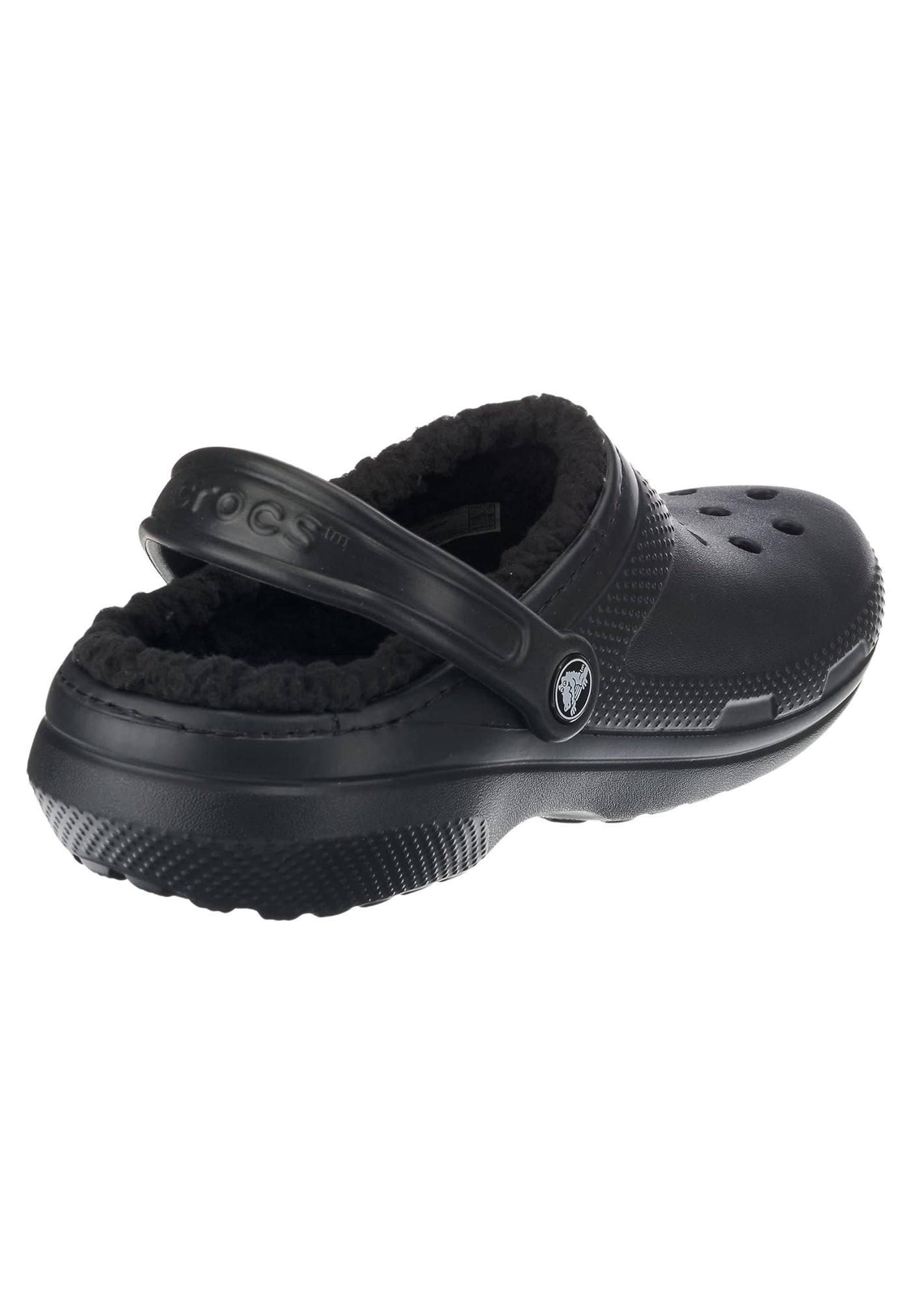 crocs Lined Clog mit flauschigem Futter und Fersenriemen