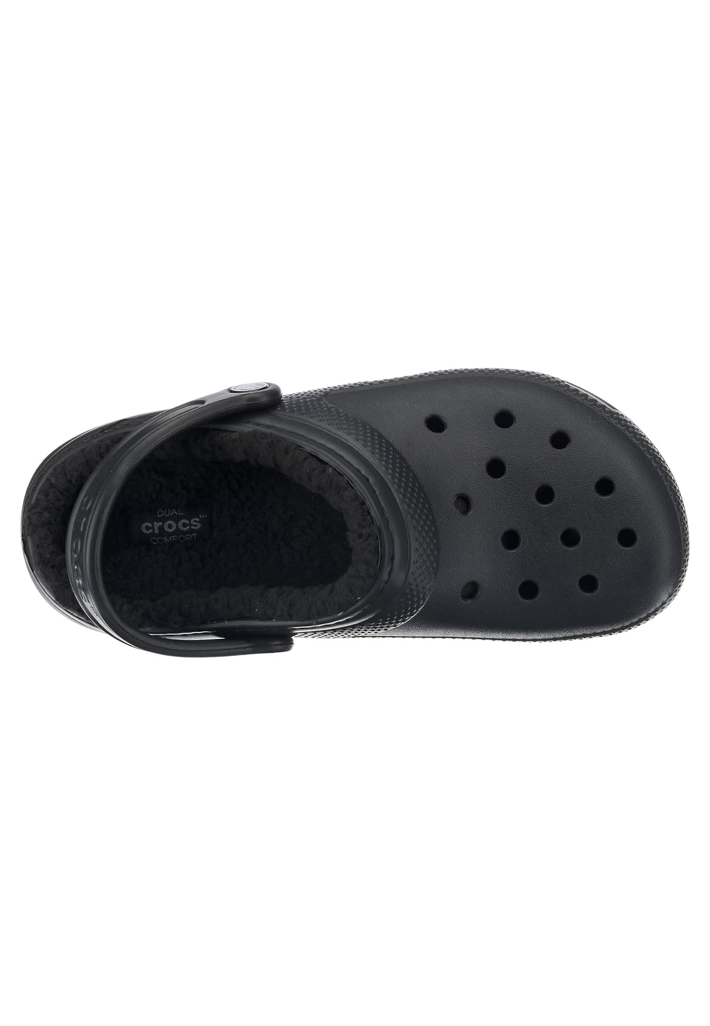 crocs Lined Clog mit flauschigem Futter und Fersenriemen