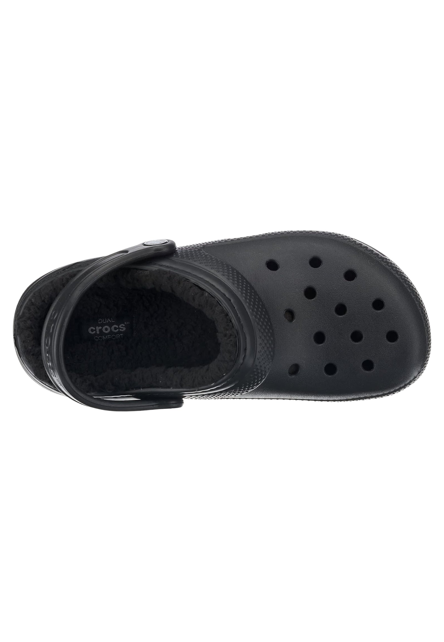 crocs Lined Clog mit flauschigem Futter und Fersenriemen