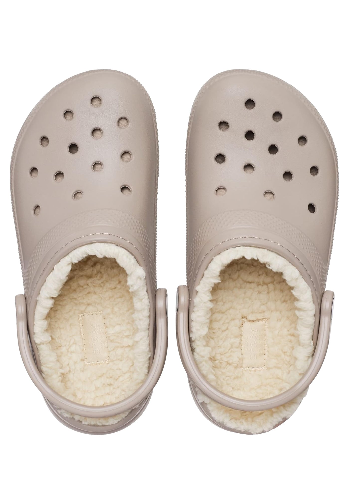 crocs Lined Clog mit flauschigem Futter und Fersenriemen