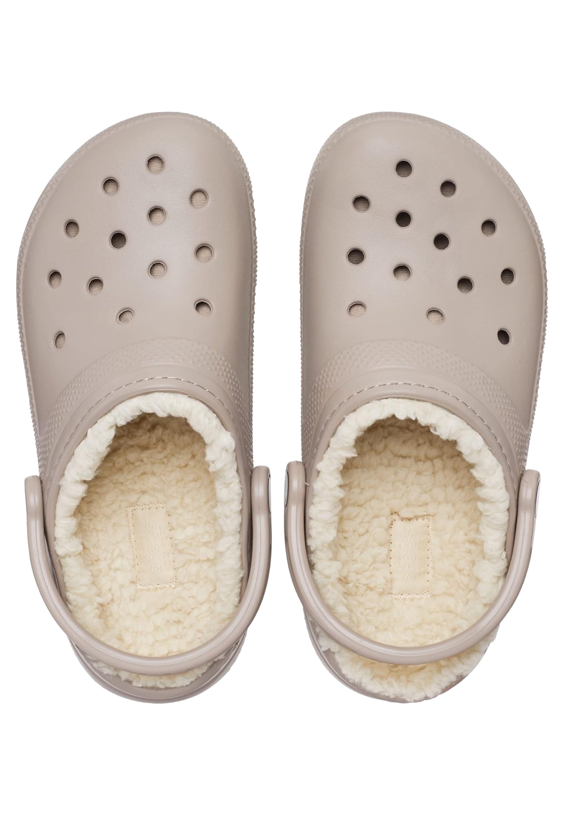 crocs Lined Clog mit flauschigem Futter und Fersenriemen