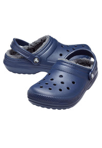 crocs Lined Clog mit flauschigem Futter und Fersenriemen
