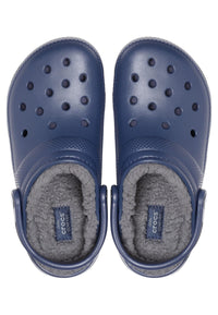 crocs Lined Clog mit flauschigem Futter und Fersenriemen