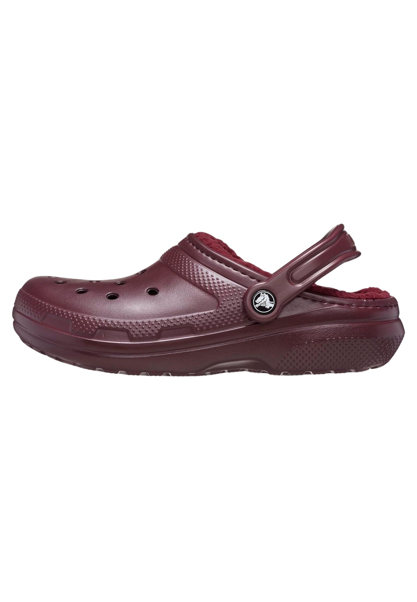 crocs Lined Clog mit flauschigem Futter und Fersenriemen