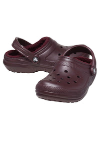 crocs Lined Clog mit flauschigem Futter und Fersenriemen