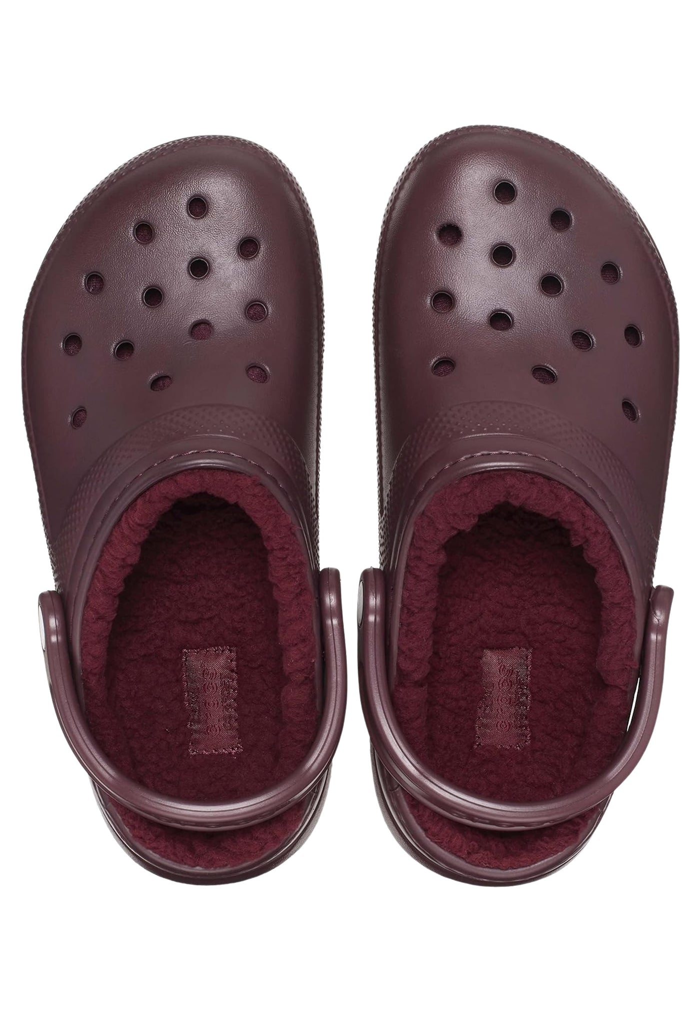 crocs Lined Clog mit flauschigem Futter und Fersenriemen