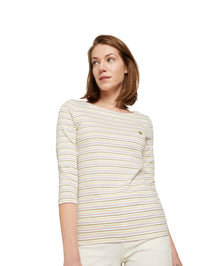 Tom Tailor Gestreiftes Langarmshirt aus Bio-Baumwolle