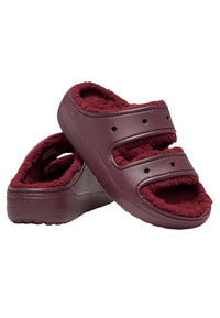 crocs Cozzzy Croc mit flauschigem Futter und zwei Riemen