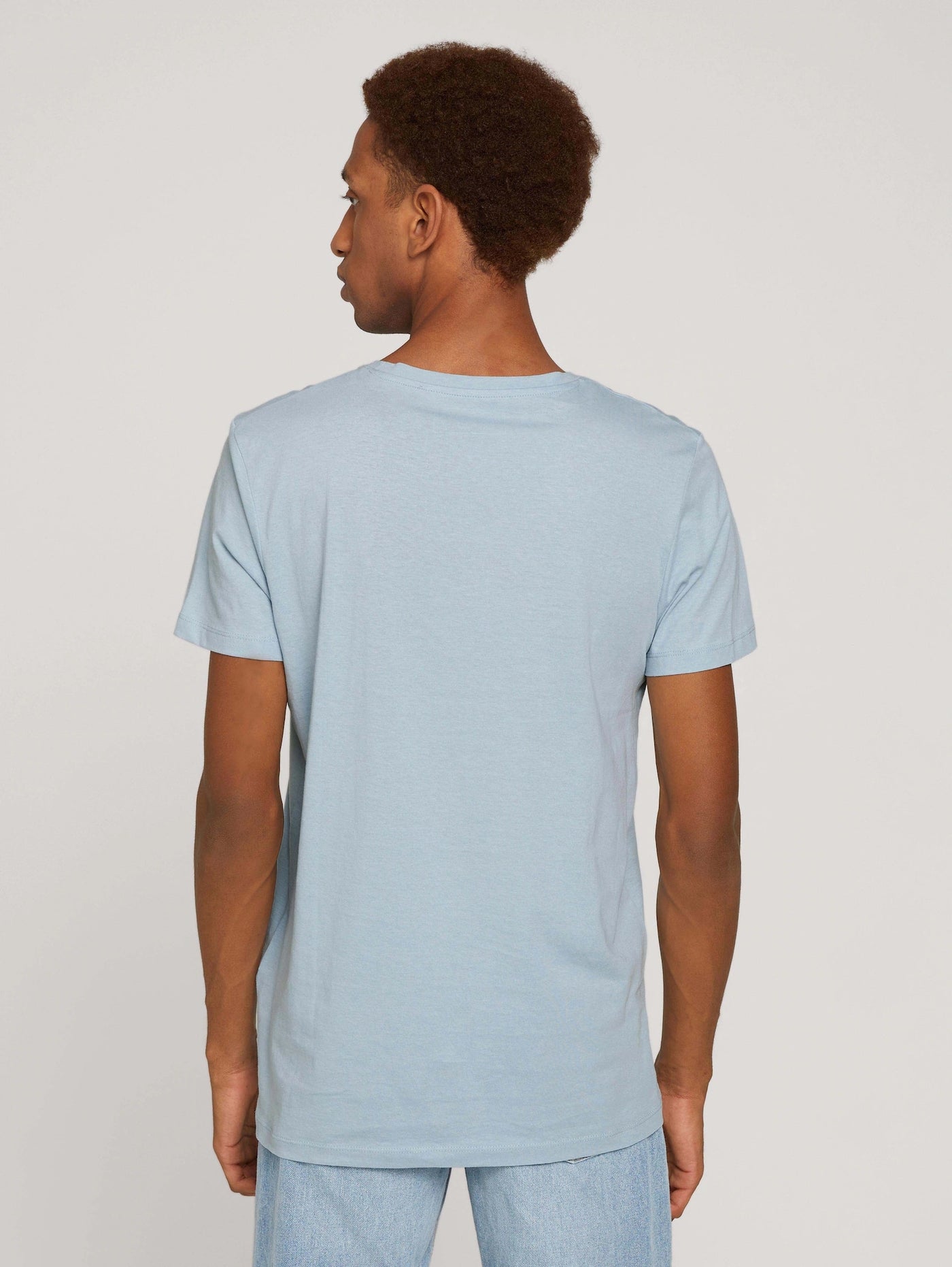 Tom Tailor T-Shirt mit Logo Print und Rundhalsausschnitt