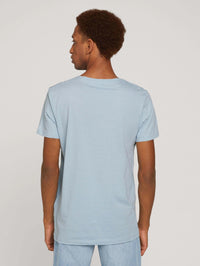 Tom Tailor T-Shirt mit Logo Print und Rundhalsausschnitt