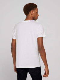 Tom Tailor T-Shirt mit Logo Print und Rundhalsausschnitt