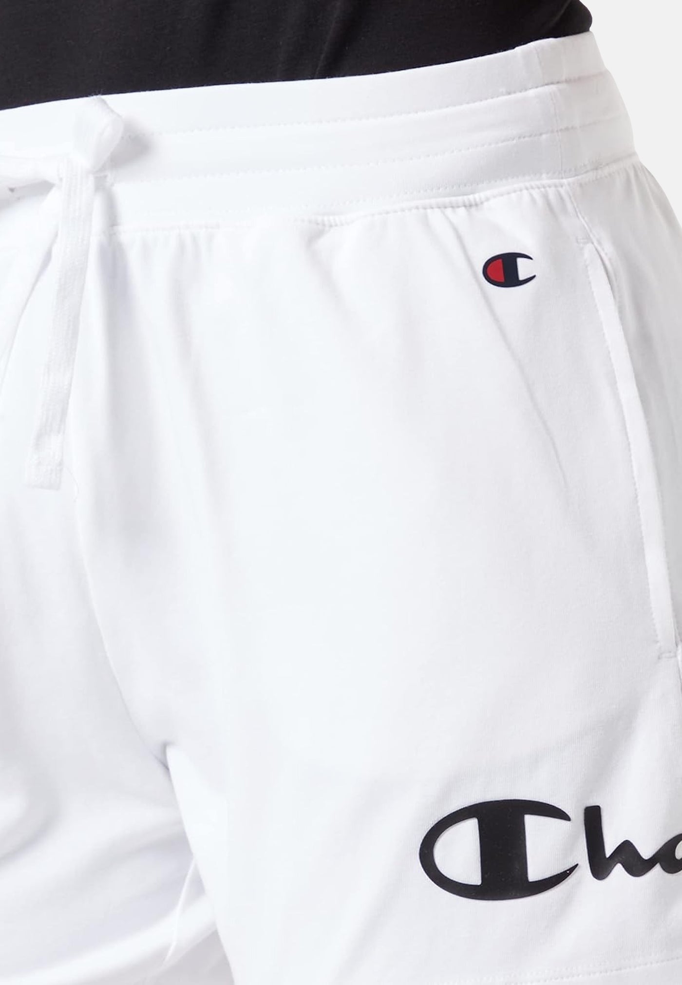 Champion Baumwoll-Shorts mit verstellbarem Tunnelzugbund und Taschen