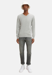 Tom Tailor Strickpullover Basic V-Neck