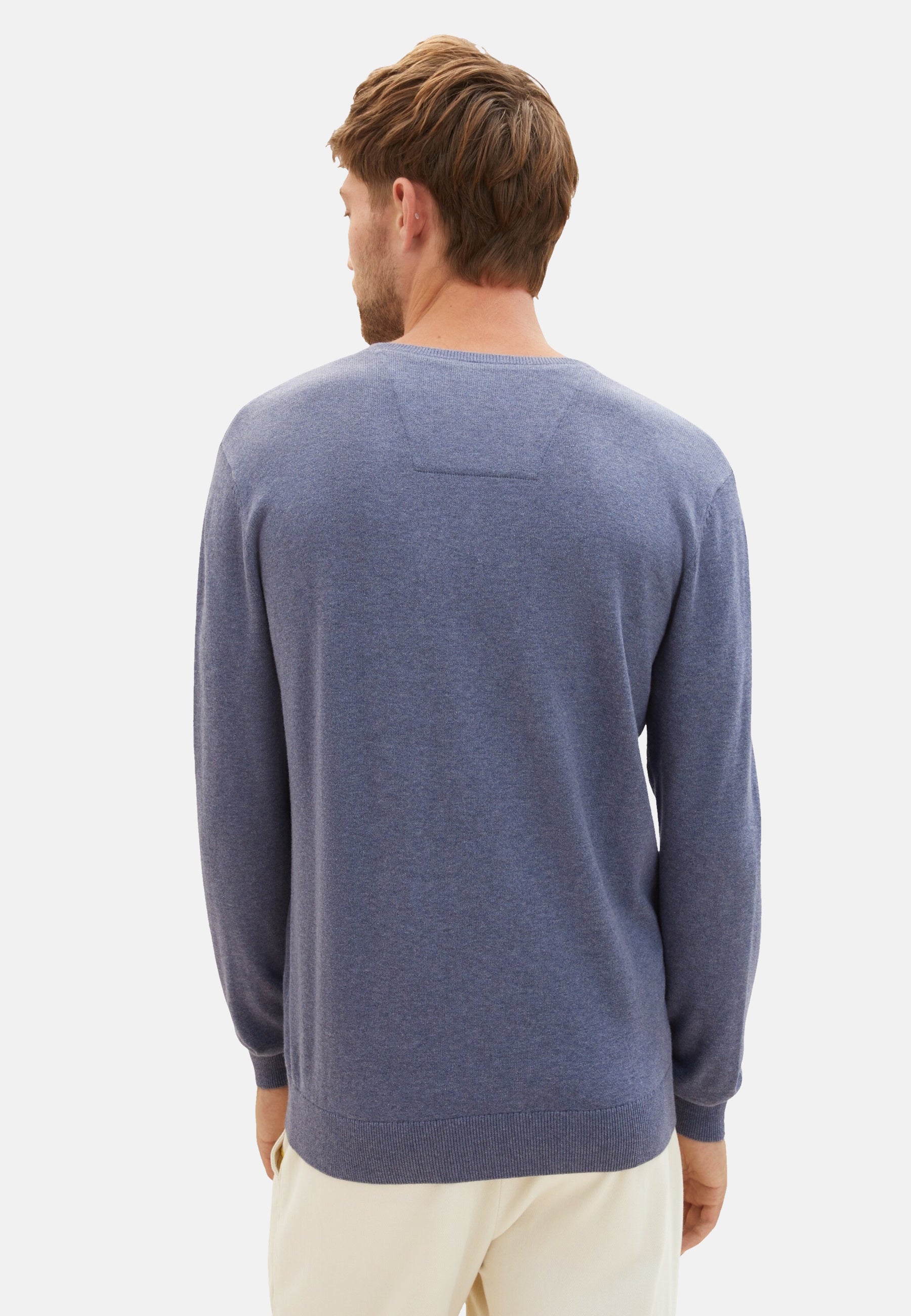 Tom Tailor Strickpullover Basic V-Neck