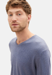 Tom Tailor Strickpullover Basic V-Neck