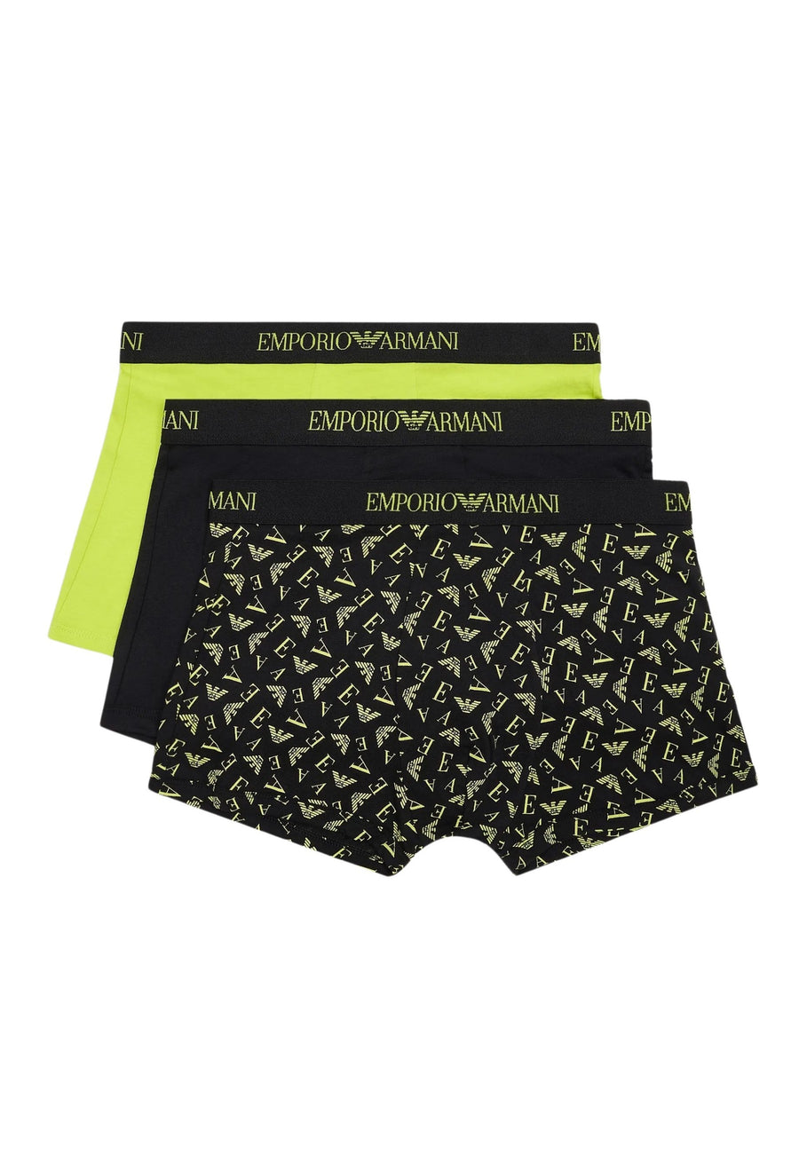 Emporio Armani 3 Pack Shorts Knit