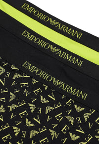 Emporio Armani 3 Pack Shorts Knit