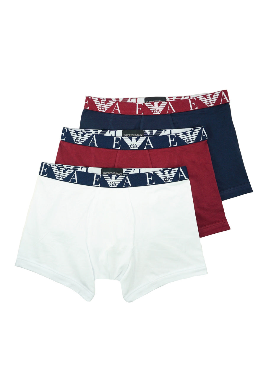 Emporio Armani 3 Pack Shorts Knit