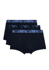 Emporio Armani 3 Pack Shorts Knit