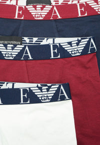 Emporio Armani 3 Pack Shorts Knit