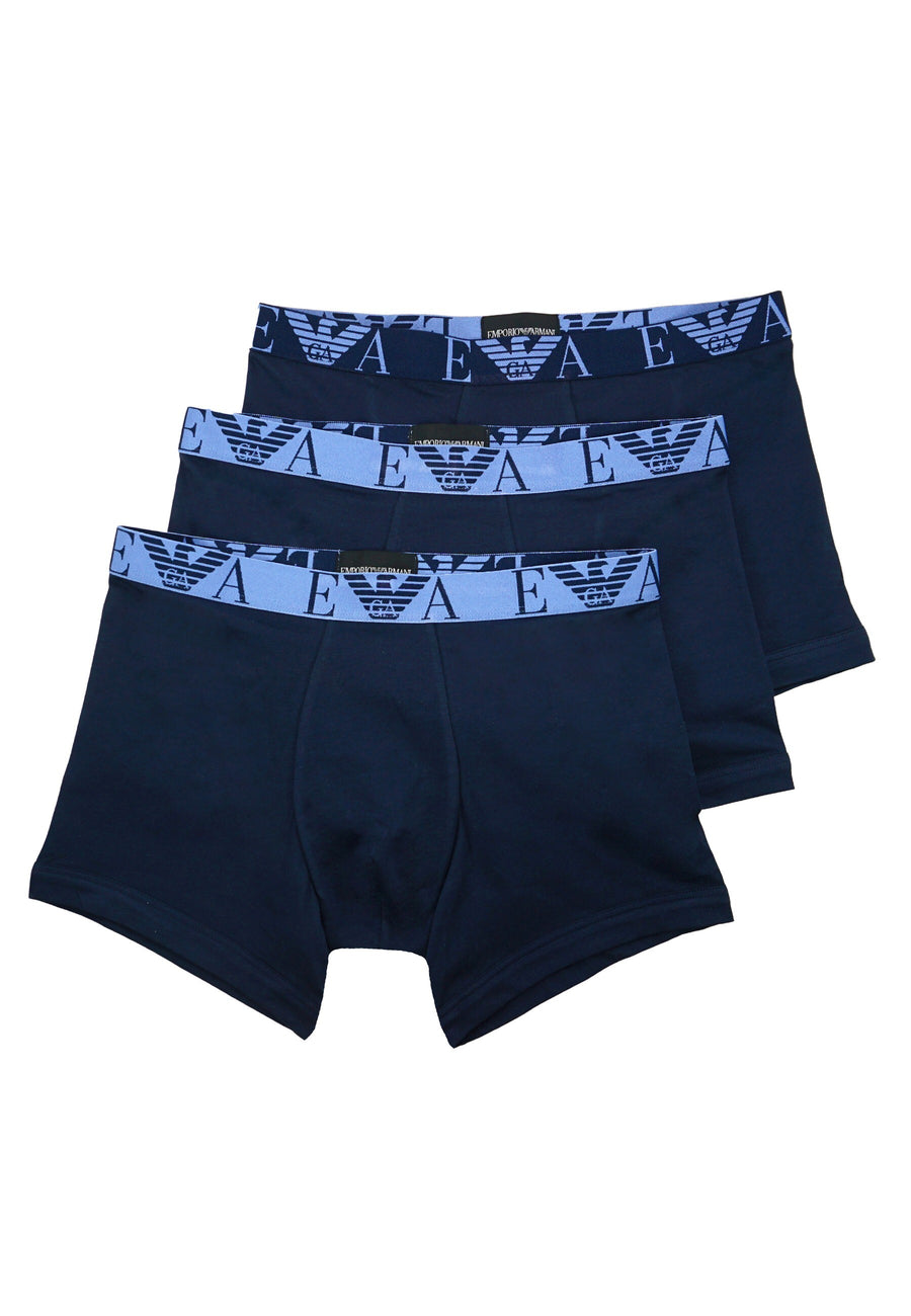 Emporio Armani 3 Pack Shorts Knit