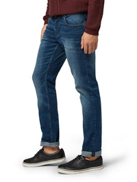 Tom Tailor Jeans Jeanshose STRAIGHT AEDAN BLUE DENIM