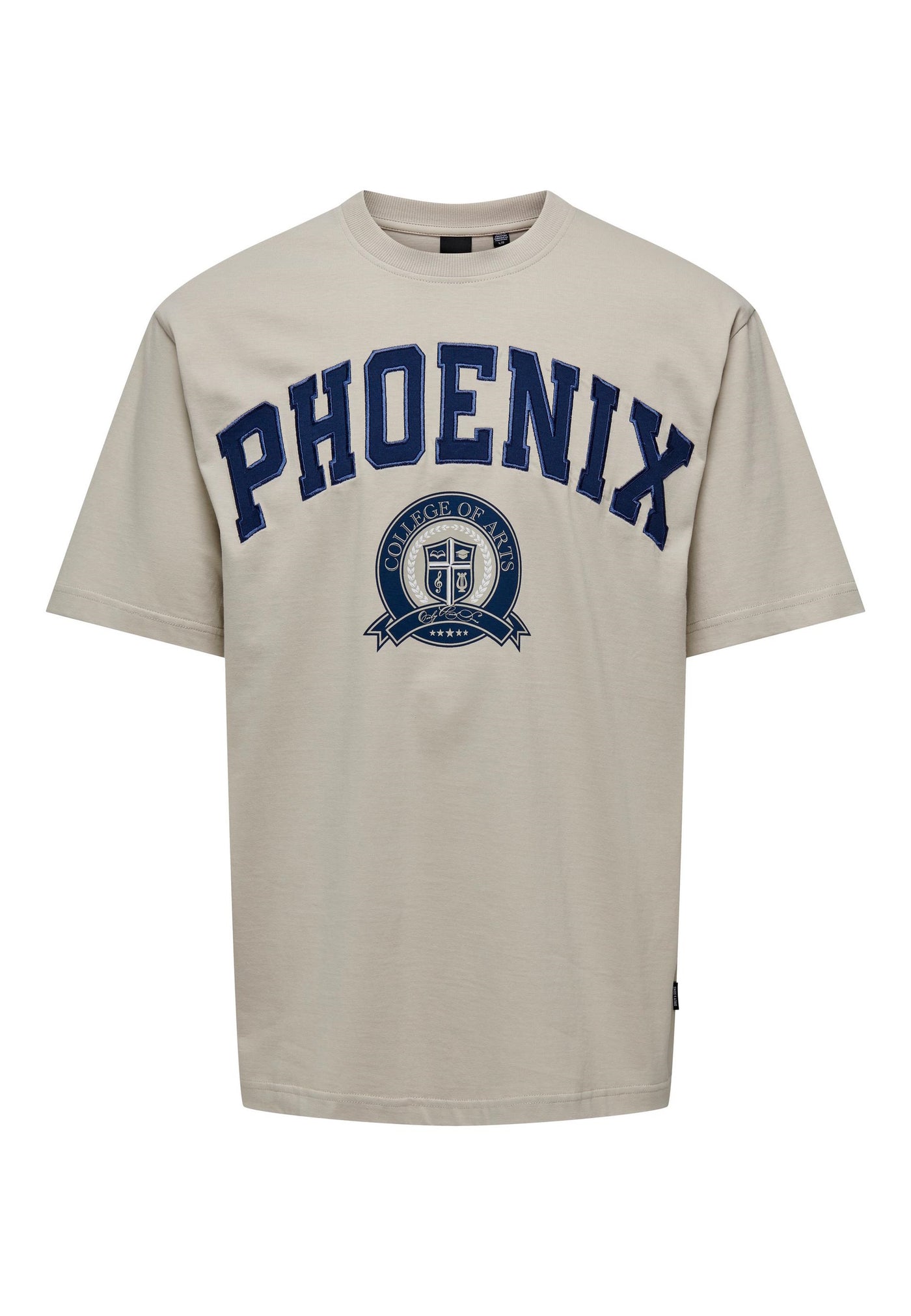 Only & Sons Lawson Life Kurzarmshirt mit Frontprint