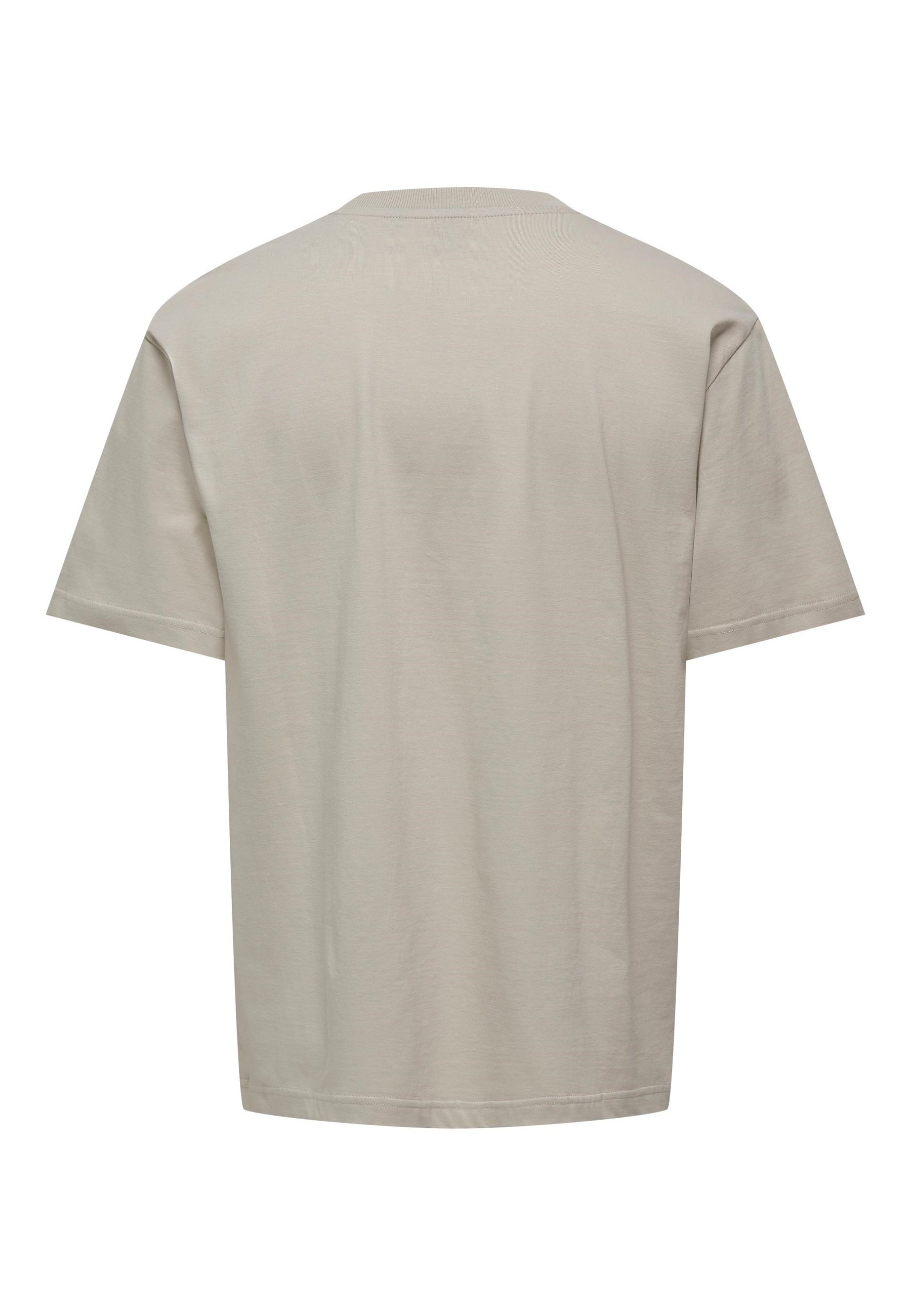 Only & Sons Lawson Life Kurzarmshirt mit Frontprint