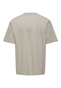 Only & Sons Lawson Life Kurzarmshirt mit Frontprint