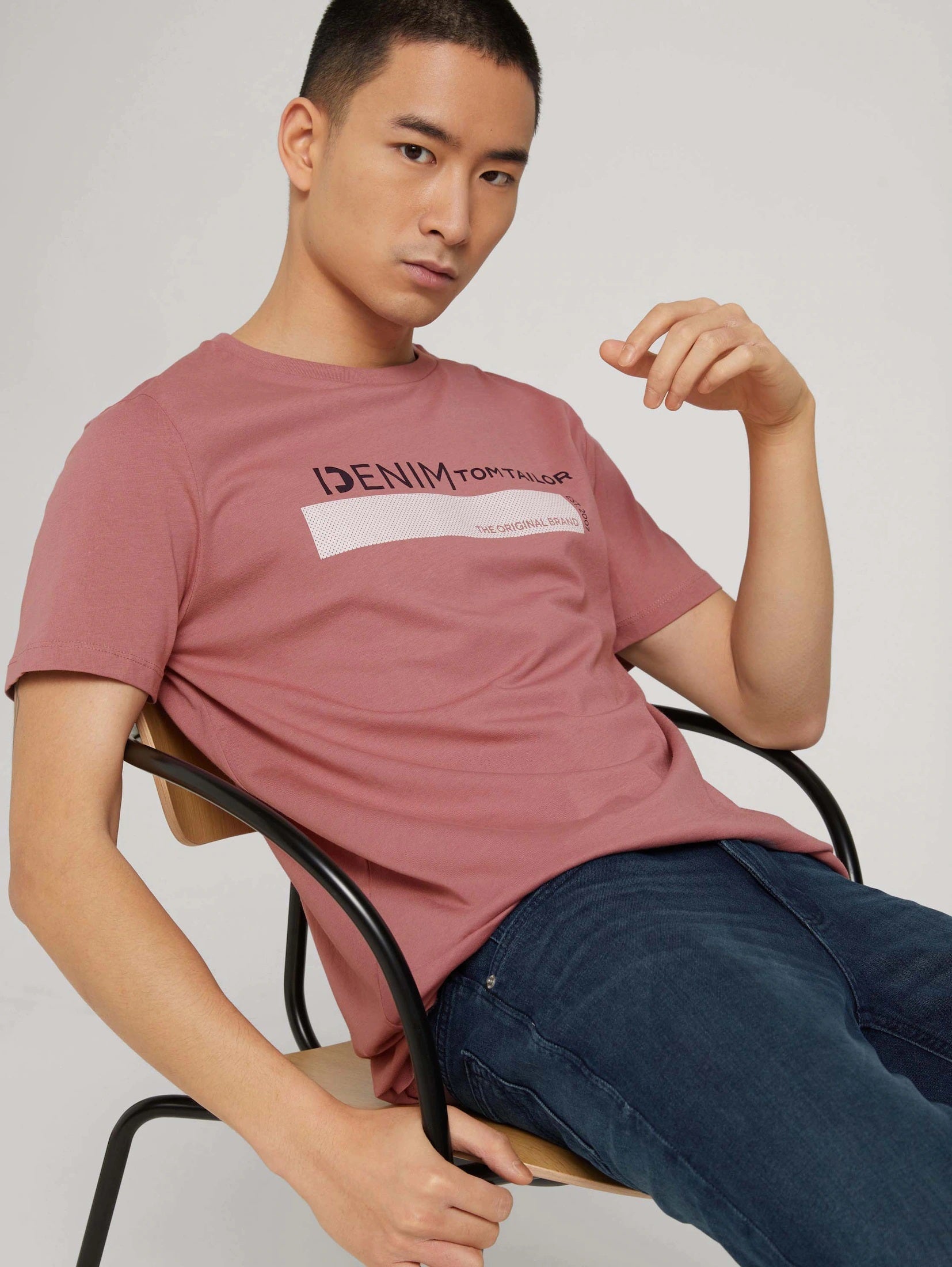 Tom Tailor Kurzarmshirt Rundhals