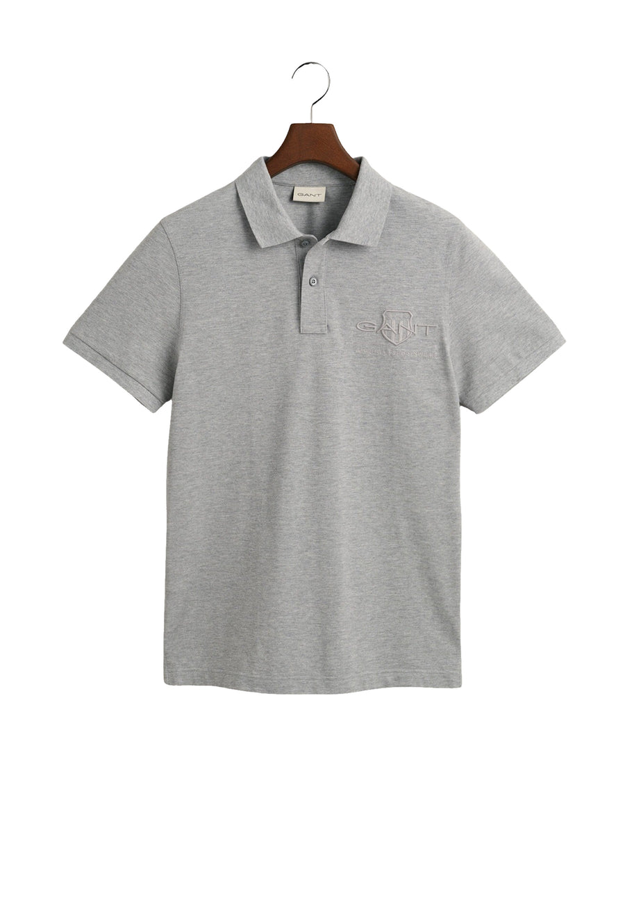 Gant Reg Tonal Shield Kurzarmshirt
