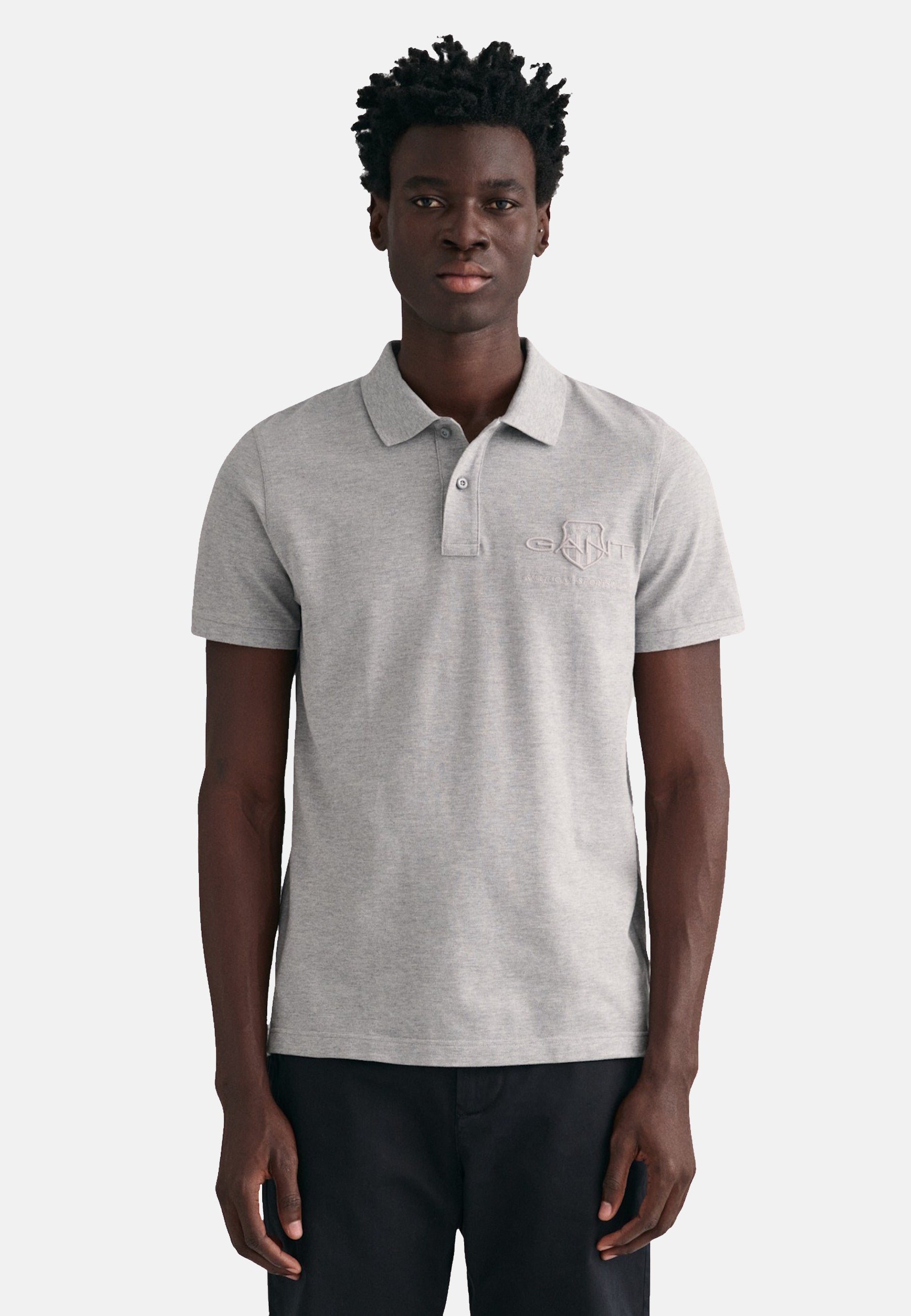 Gant Reg Tonal Shield Kurzarmshirt
