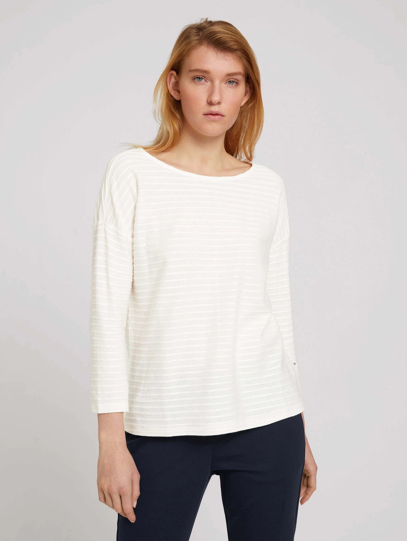 Tom Tailor 7/8 Arm Shirt Rundhals