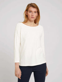 Tom Tailor 7/8 Arm Shirt Rundhals