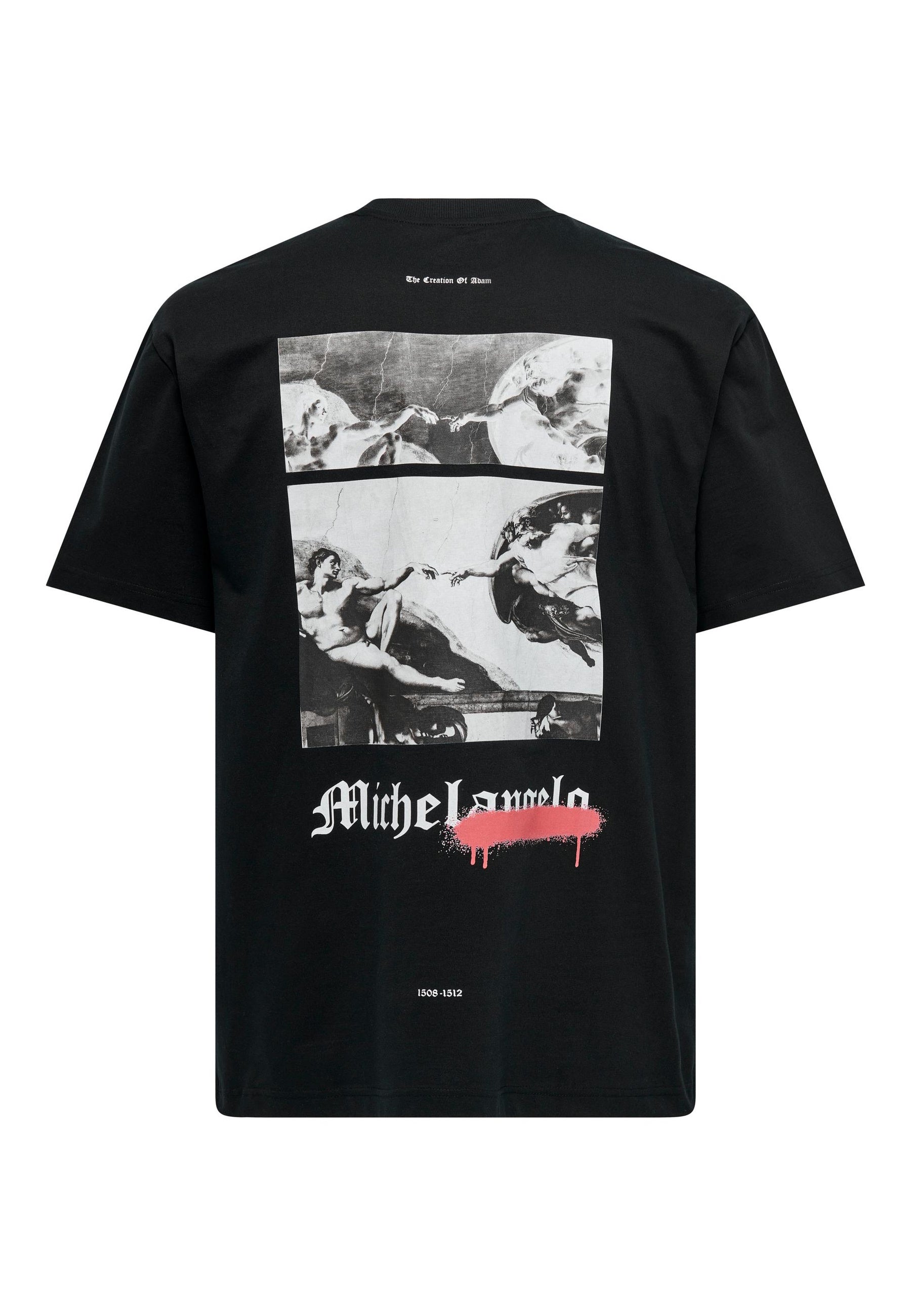 Only & Sons Apoh Life Kurzarmshirt mit Frontprint