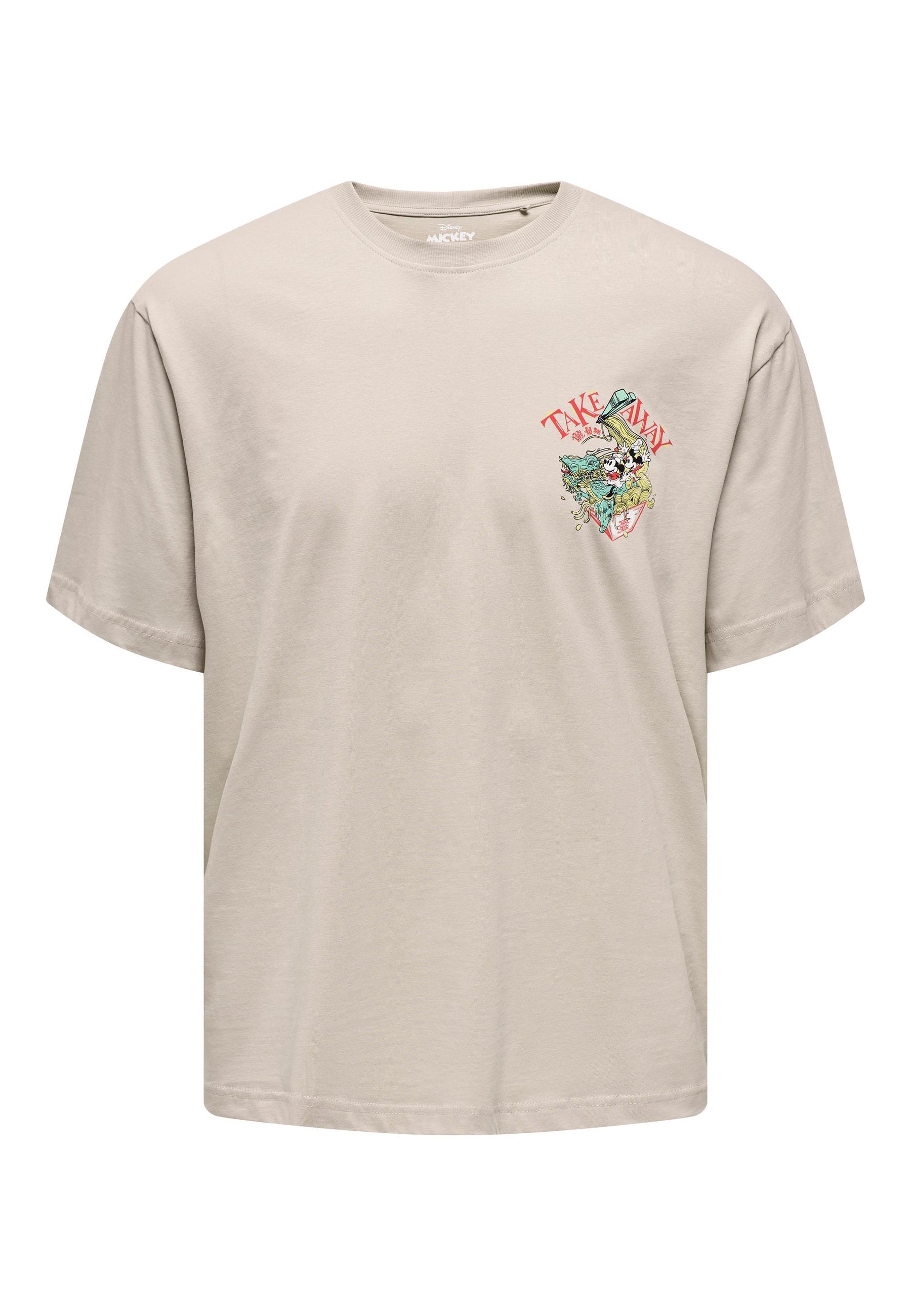 Only & Sons Disney Life Kurzarmshirt mit Frontprint