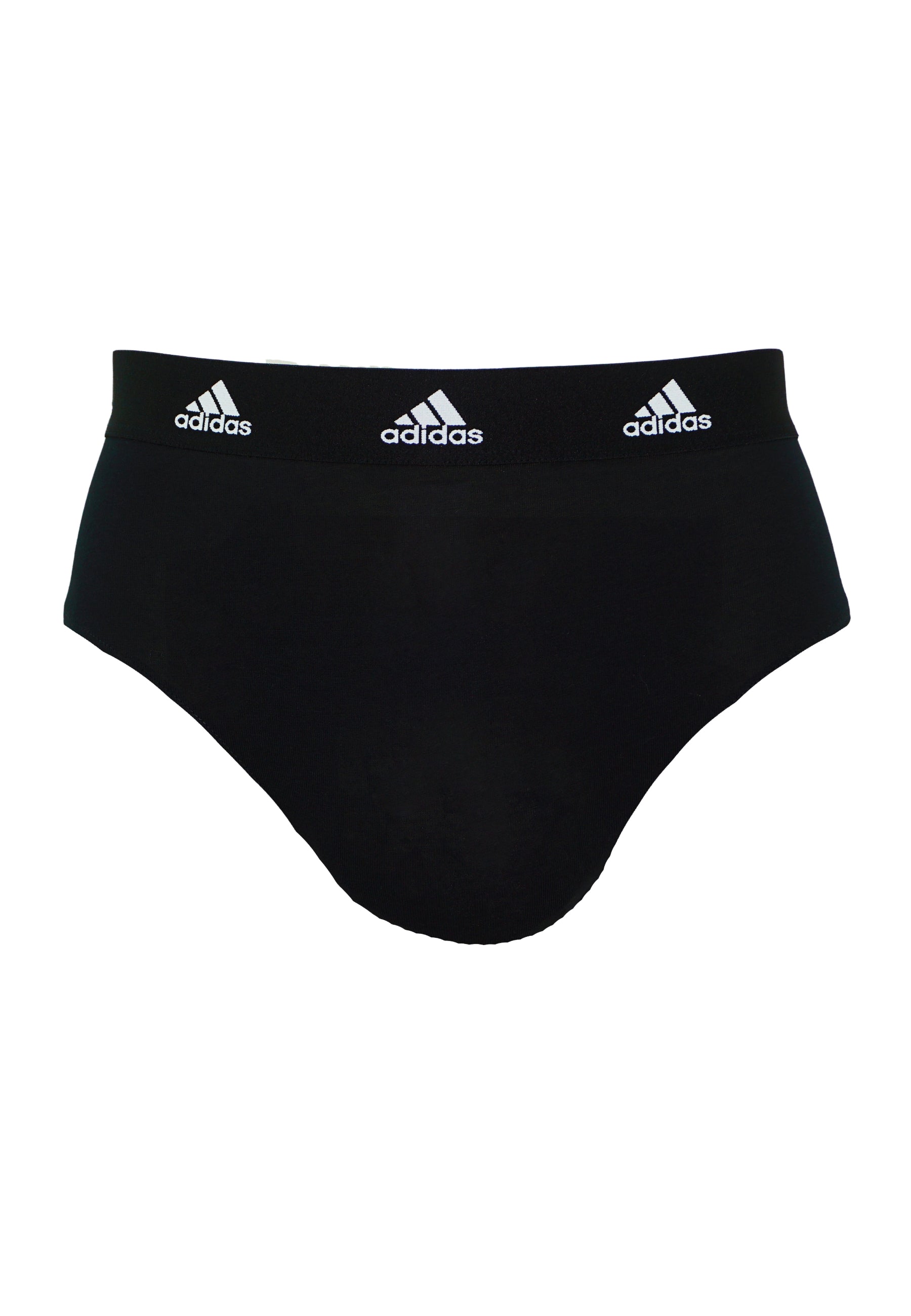 Adidas Damen-Slip mit Logo-Bund 3er Pack