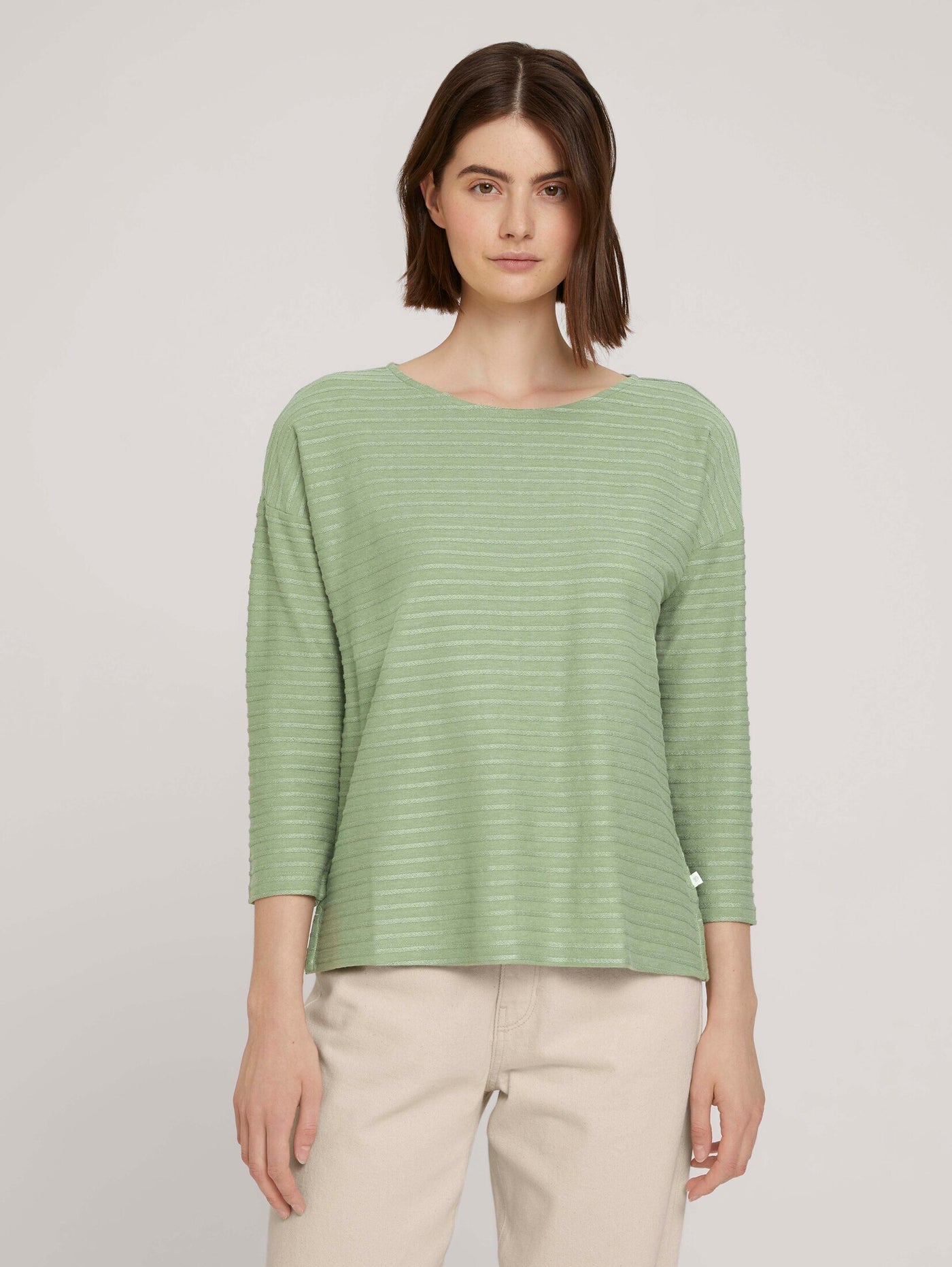 Tom Tailor 7/8 Arm Shirt Rundhals
