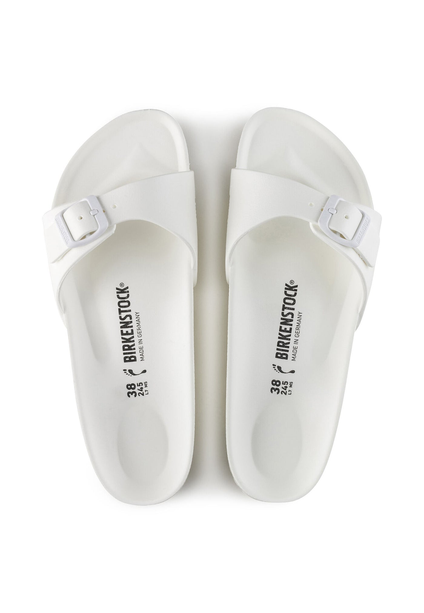 Birkenstock Madrid Essentials EVA White Normal