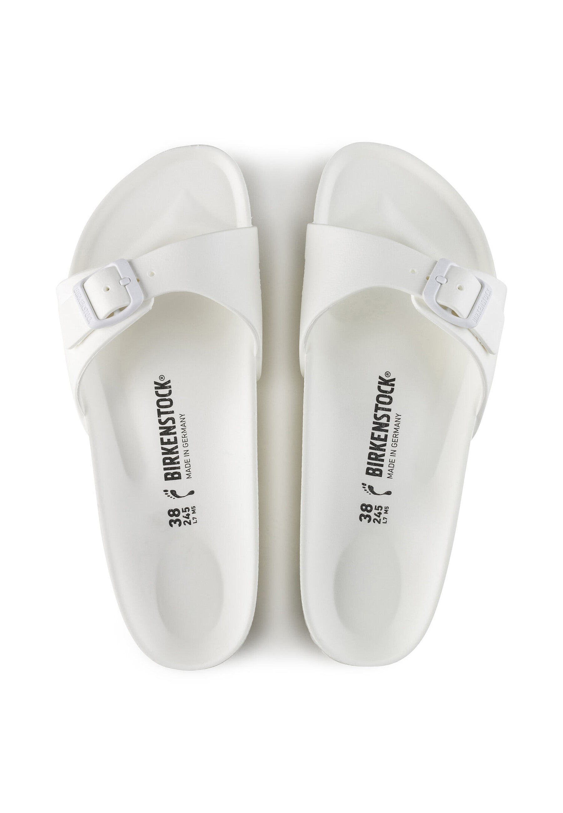 Birkenstock Madrid Essentials EVA White Normal